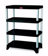 View: 9T36 Rubbermaid Storage Shelving, 4-Shelf Unit